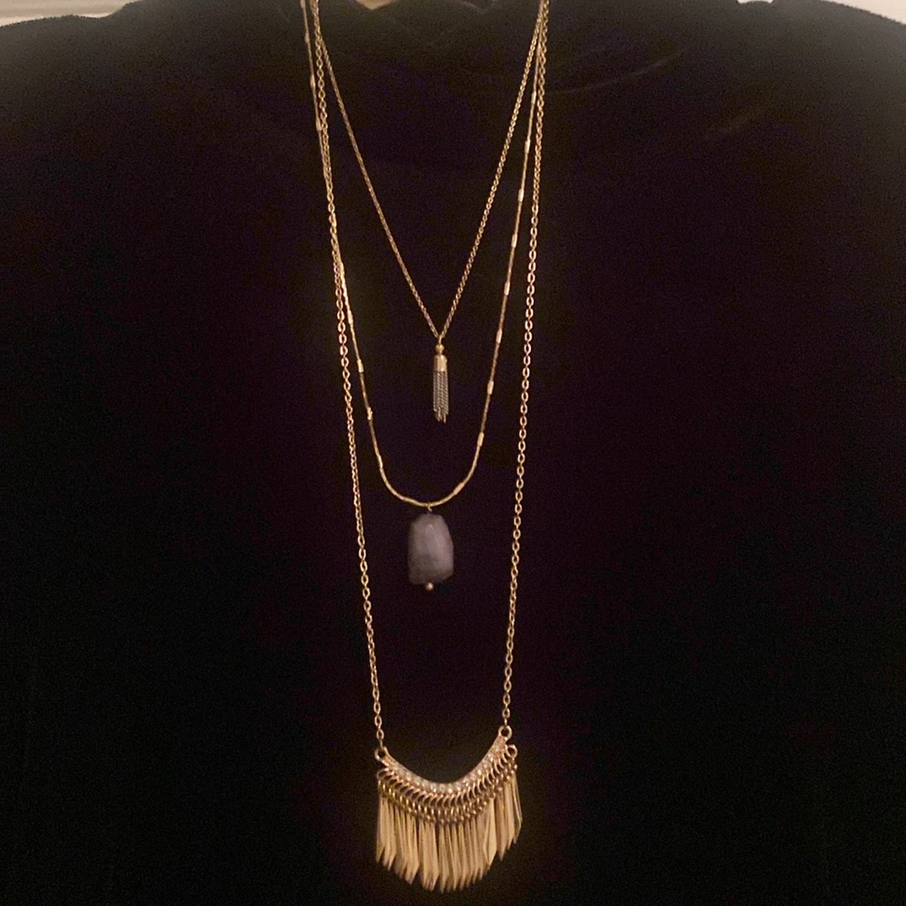 💛 NWOT tiered necklace